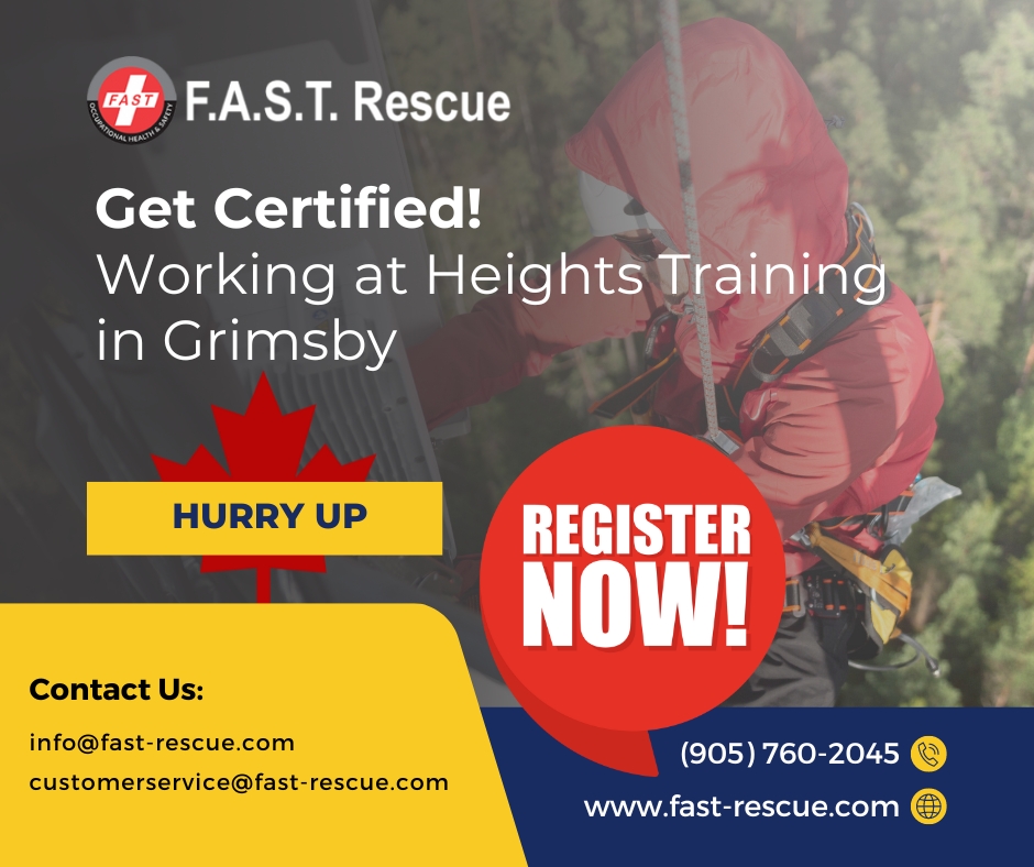 Working At Heights Training In Grimsby By Fast Rescue